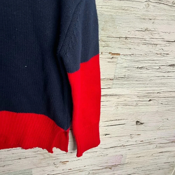 Sundry red blue sweater size medium - Picture 4 of 9